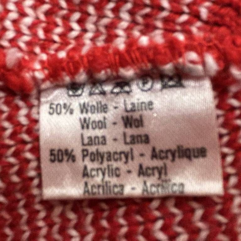 Copricapi, berretti & cappellini: Strick-Cap mit Wintermuster (Rot-Weiss / Norton) – Usato da Bern venduto da san_svt6 2