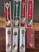 Lot de cuillères souvenir