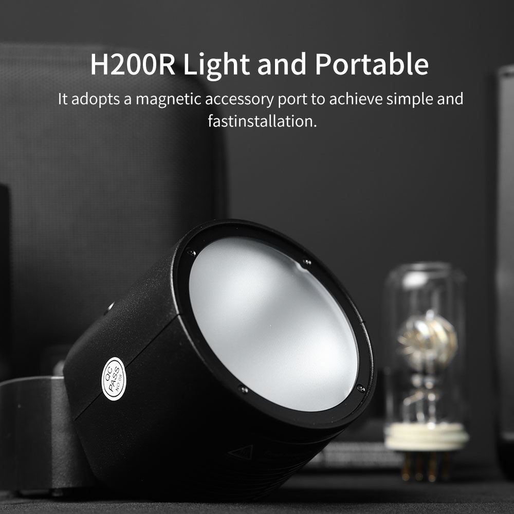 Godox Blitze: Godox H200R Ring Flash Head für AD200 – Neu und originalverpackt aus Malans GR von BUYBEST-Schweiz 1