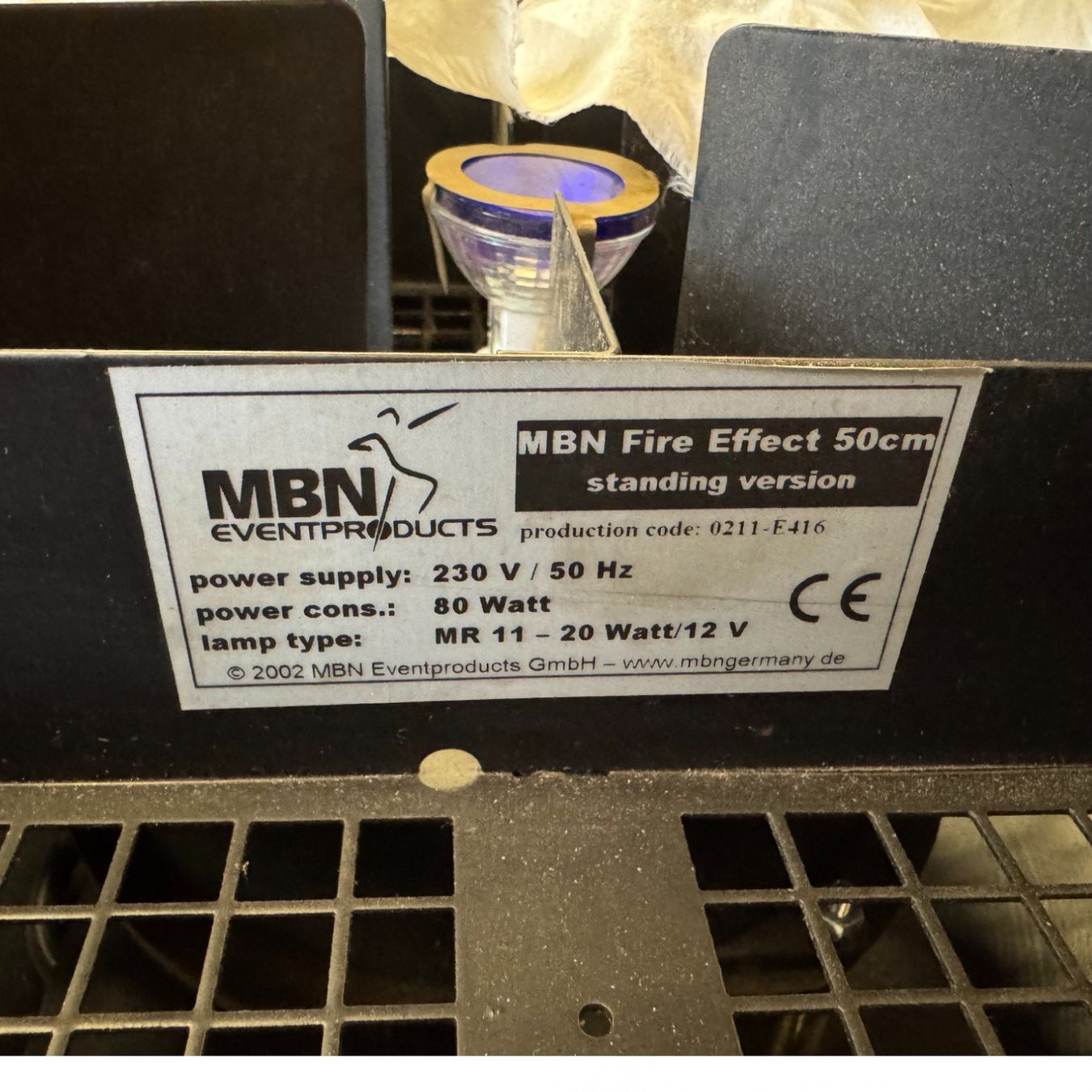 Bracieri: Mbn Feuer Effekt   (L573) – Nuovo e nell'imballaggio originale da Däniken SO venduto da Profog1 8