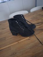 Stiefeletten Damen schwarz Grösse 38 gebraucht 1mal getragen
