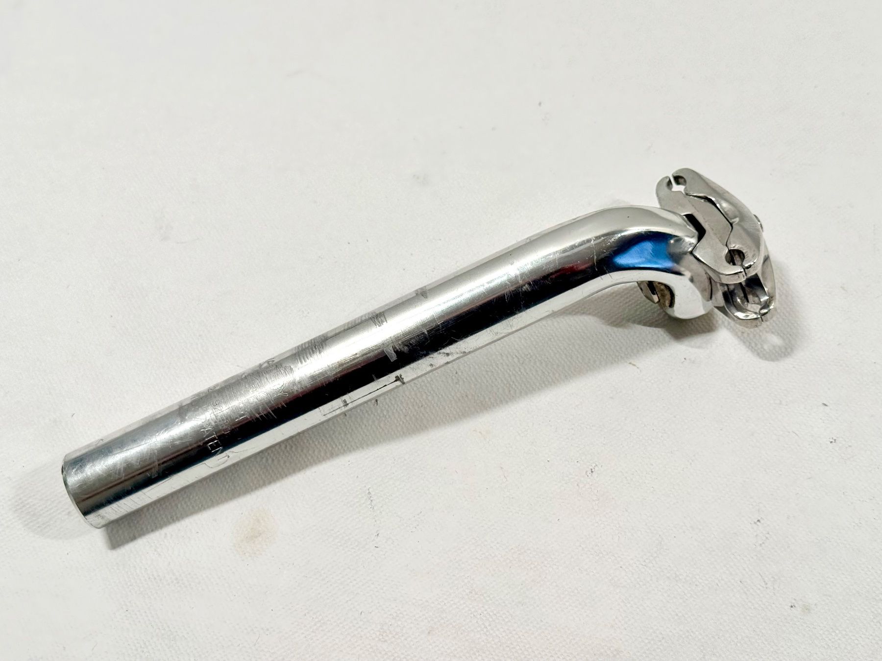 Pezzi di ricambio: Kalloy Sattelstütze Silver 27.2 mm 2602 – Usato da Luzern venduto da bikeandbeltcom