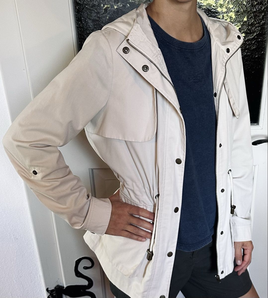 Vero Moda Giacche: Vero Moda Übergangsjacke, beige, Gr. S – Usato da Wolfhalden venduto da Bilgi90