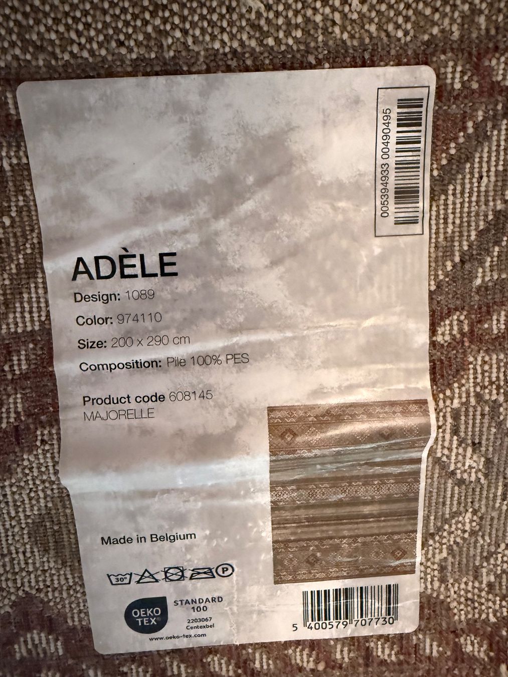 Tapis: ADÈLE  Tepih – D'occasion à frauenfeld par bmw2013 1