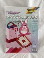 Folia Prägekarton "Herzen" Bastelset, 10 Blatt, Neu & OVP