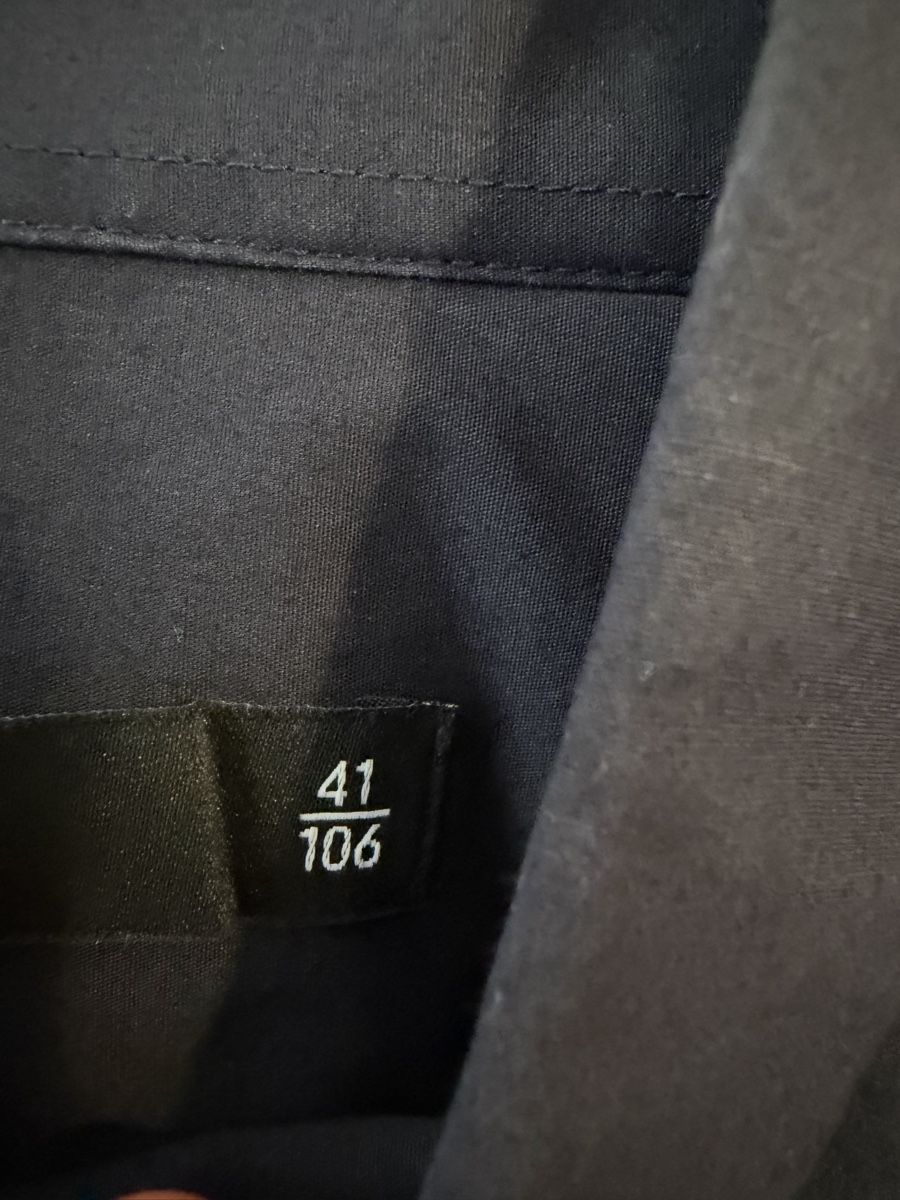 Karl Lagerfeld Hemden: Camicia Uomo TG 41 blu cotone 95% 5% elastan nuova – Gebraucht aus Lugano von can_xdd8 4