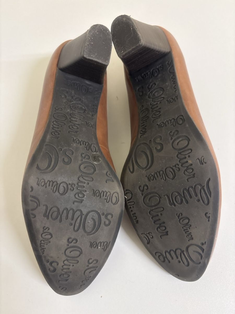 S.Oliver Scarpe da donna: S.Oliver Leder Pumps, hellbraun, Gr. 39 – Nuovo (secondo la descrizione) da Wallisellen venduto da ASZT 4