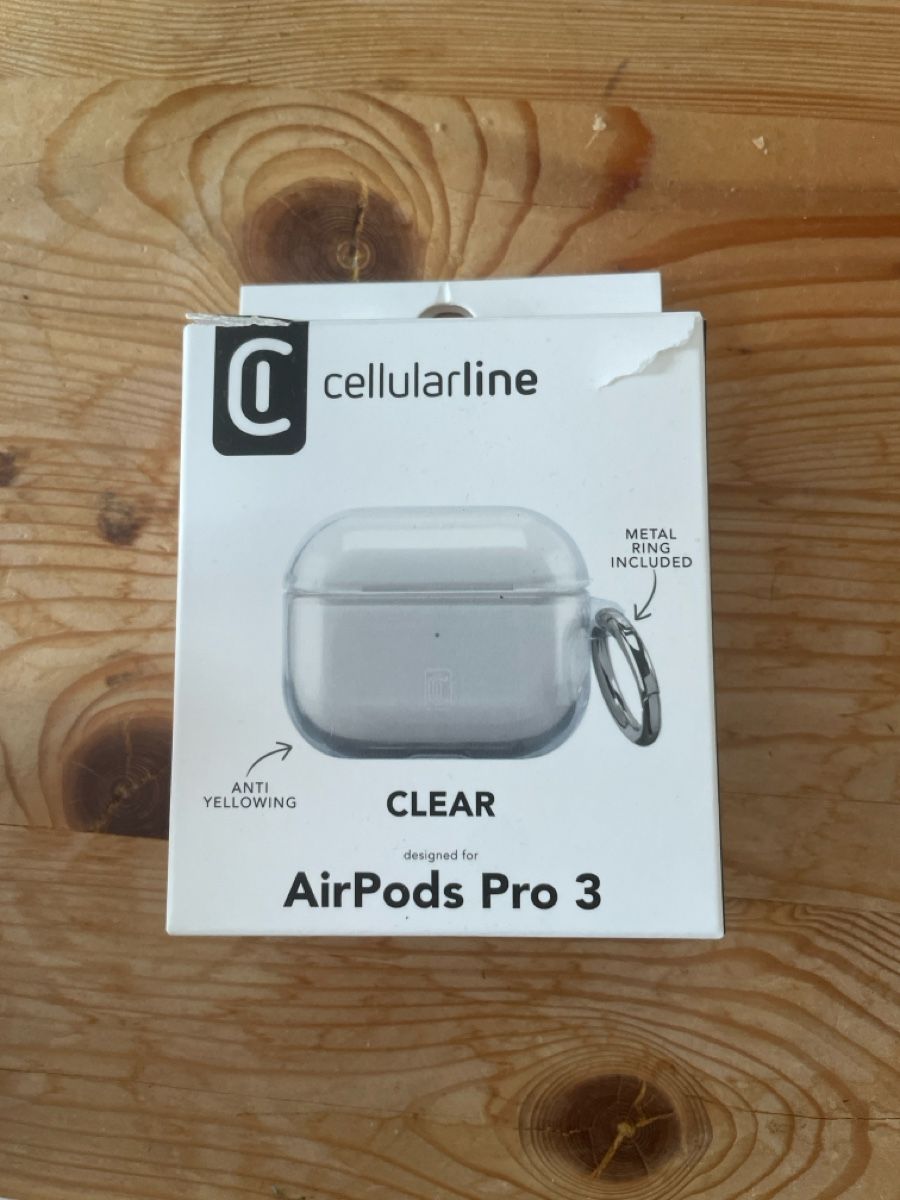 Apple Kopfhörer: AirPods Pro 3 Tramsparente Hülle – Neu und originalverpackt aus Basel von elidoo