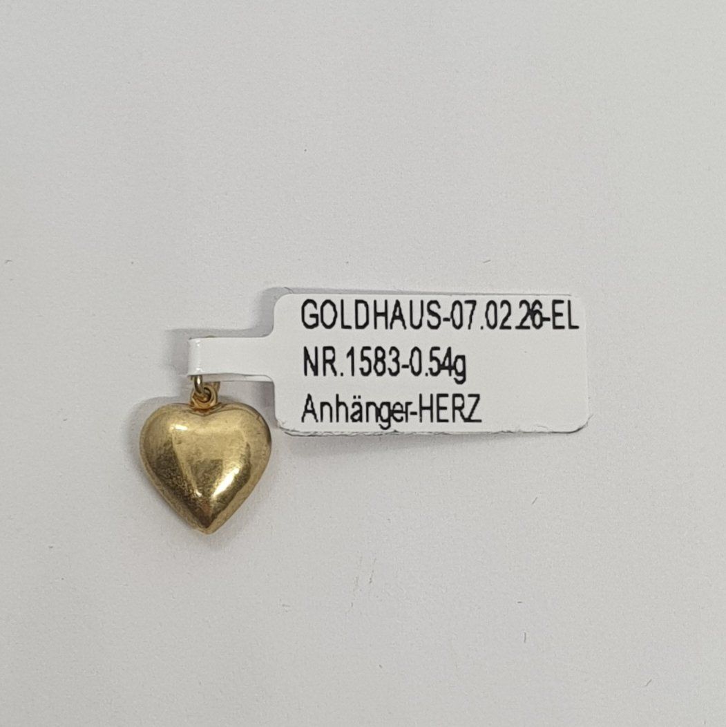 Ciondoli: Echt 18K Gold Anhänger - Herz – Usato da Luzern venduto da Goldhaus-Luzern 2