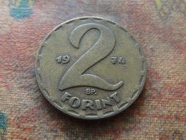 HONGRIE  2  Forint  1974