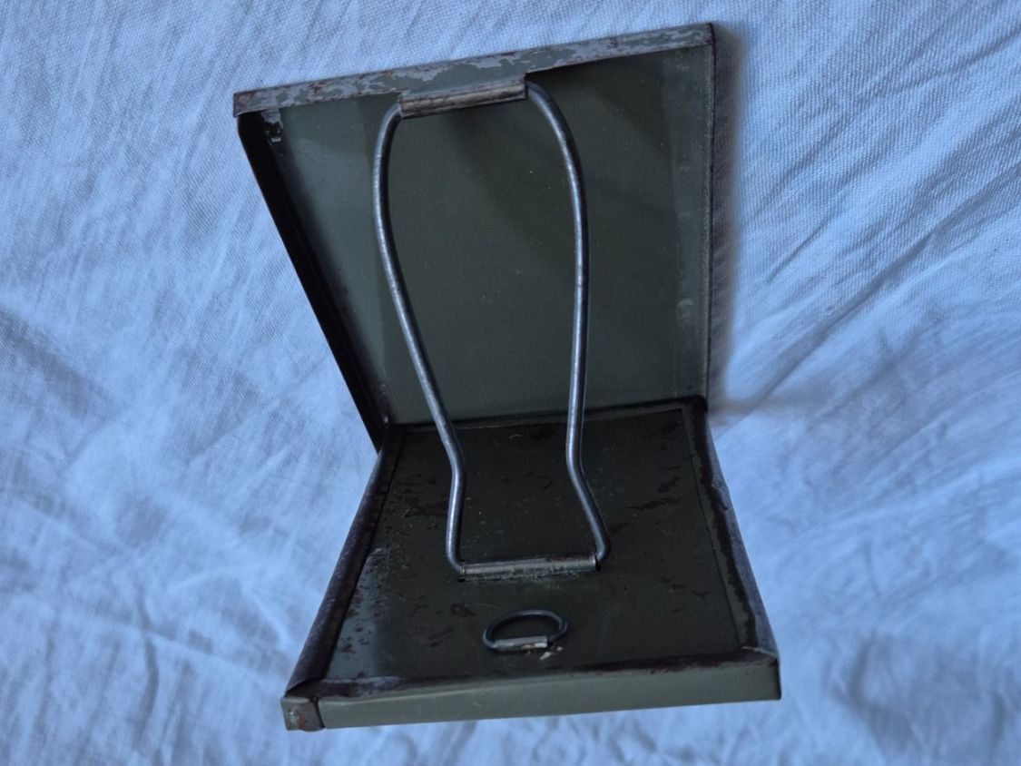 Specchi: Miroir de table vintage, cadre métal – Usato da Fey venduto da sverigi 3