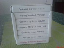 Wochentag Pillen Dispenser