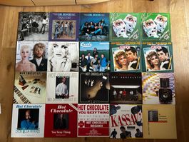 LP Sammlung Disco Pop 2, 20 LPs, Pressungen div. top