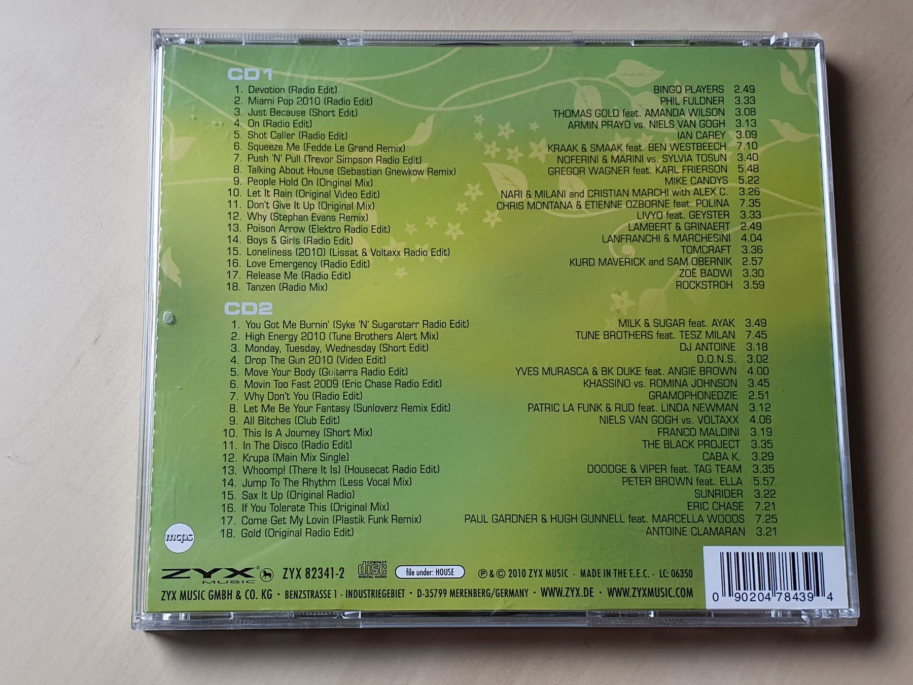 CD: House 2010/2 – Usato da Stansstad venduto da collectorsshop 1