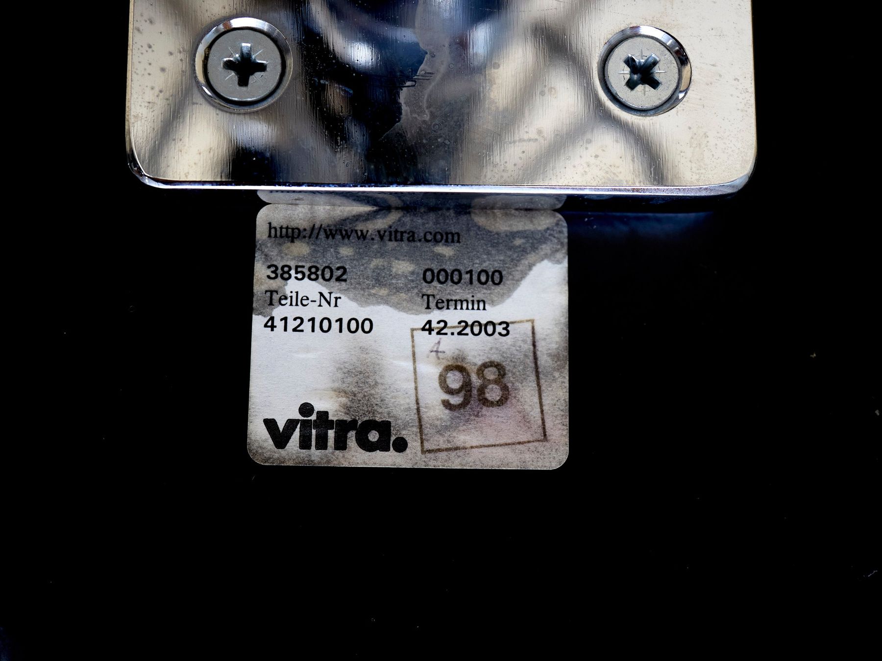 Vitra Hocker: George Nelson Perch Stool von Vitra | Original – Gebraucht aus Meinisberg von atelier_TILIJA 9
