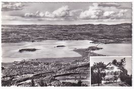 Luegenten am Etzel Aussicht a. Zürichsee. Rest. Pfäffikon
