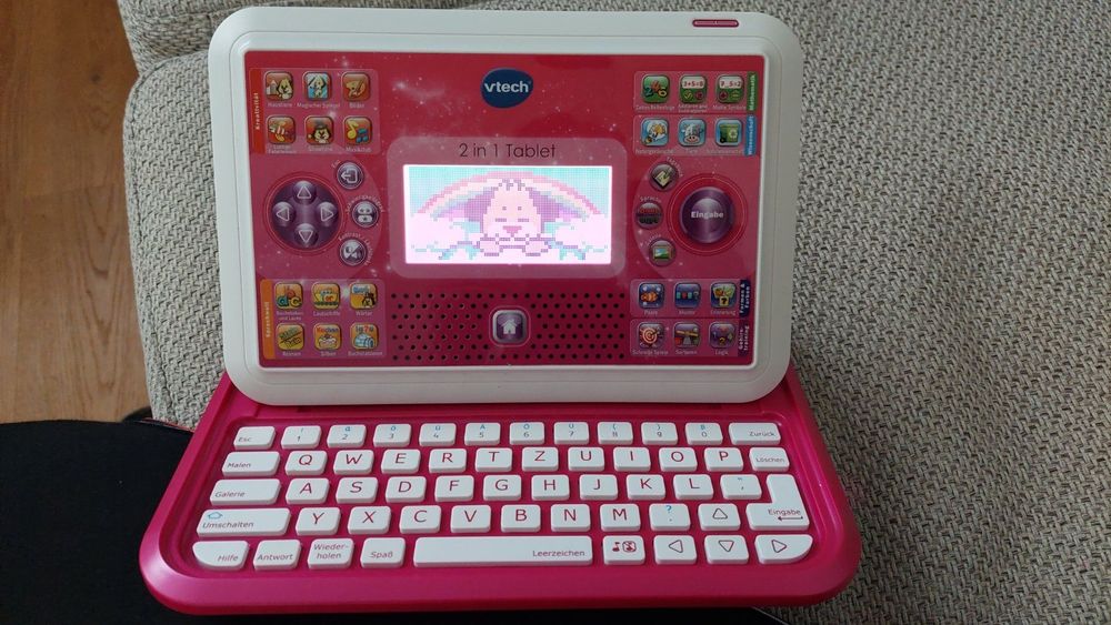 Vtech 2in1 Tablet Lerncomputer Kindertablet Pink Rosa Mäd... (Gebraucht ...