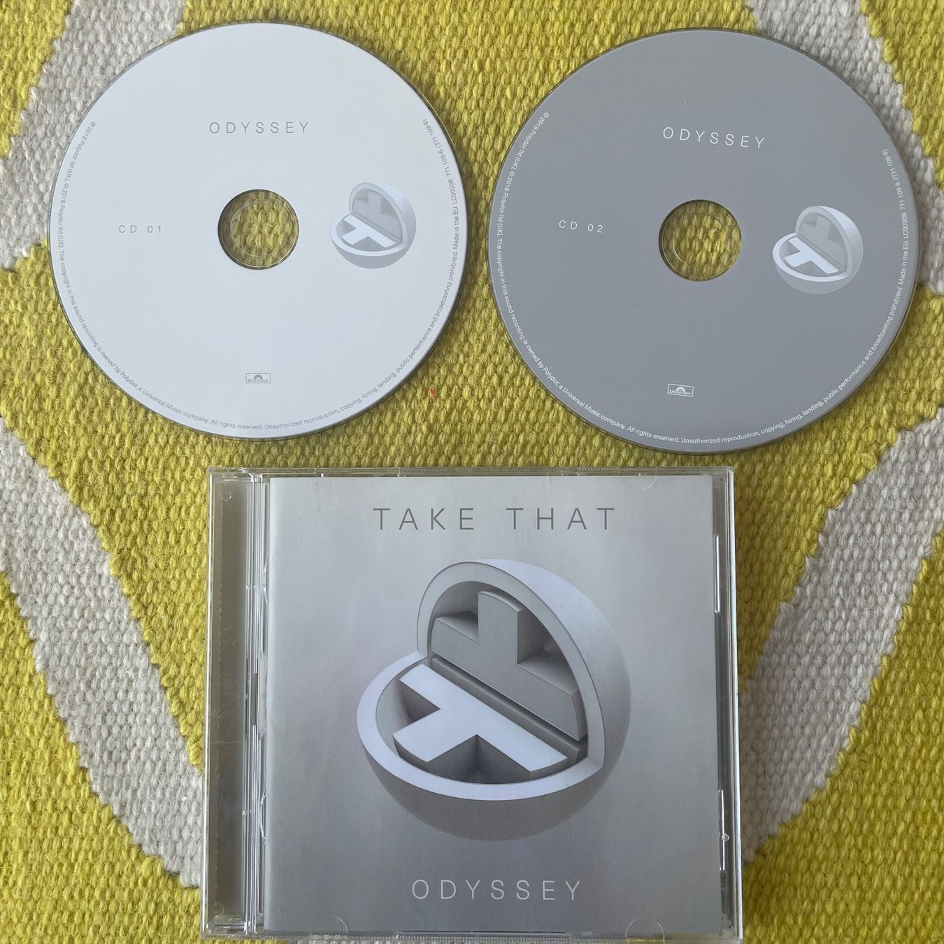 CD: TAKE THAT-2CD ODYSSEY – Usato da Rorschacherberg venduto da CD-Roli