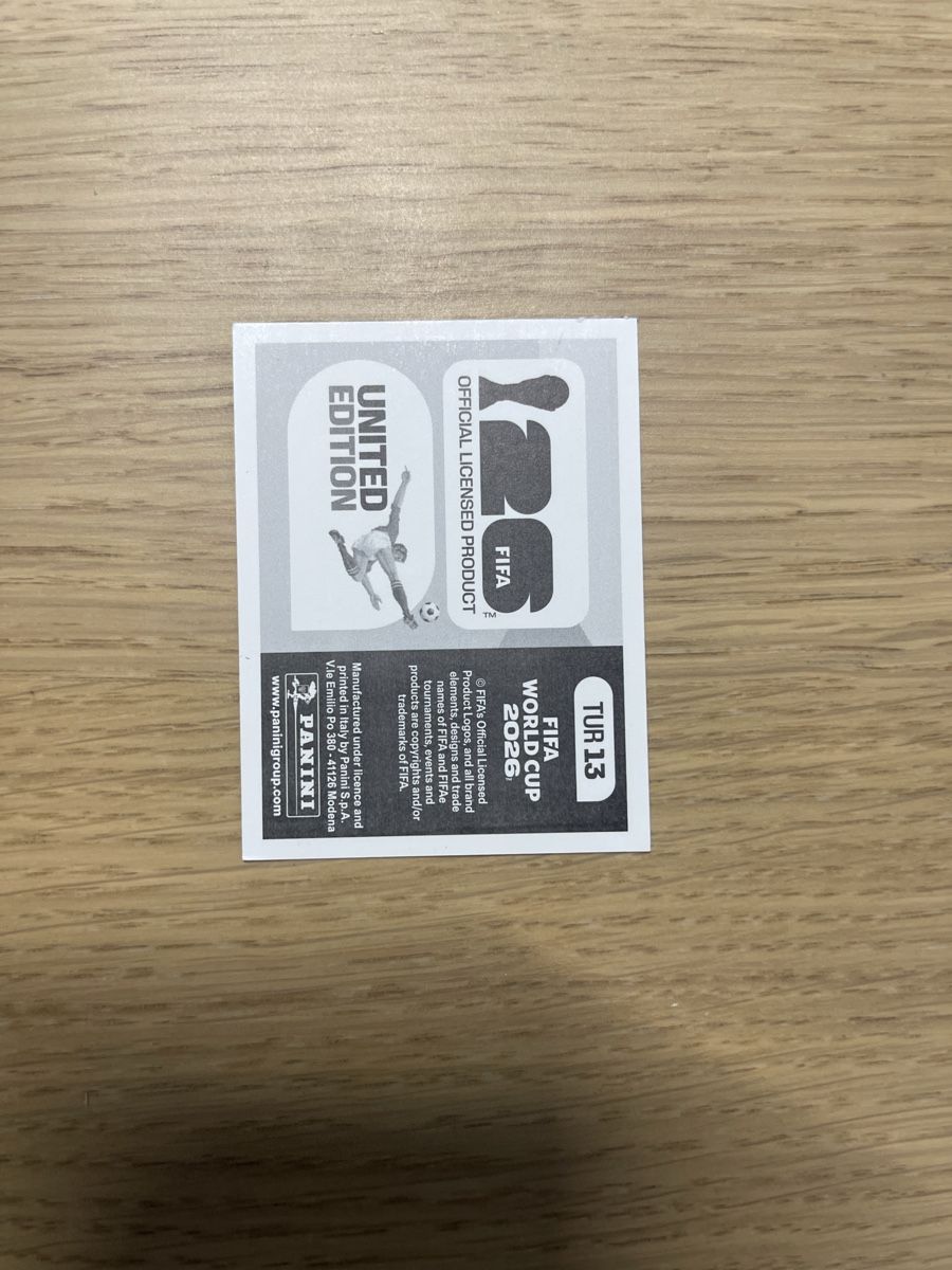 Aufkleber: Panini FIFA WC TUR 13 – Neu (gemäss Beschreibung) aus Lausanne 26 von mar_2ldv 1