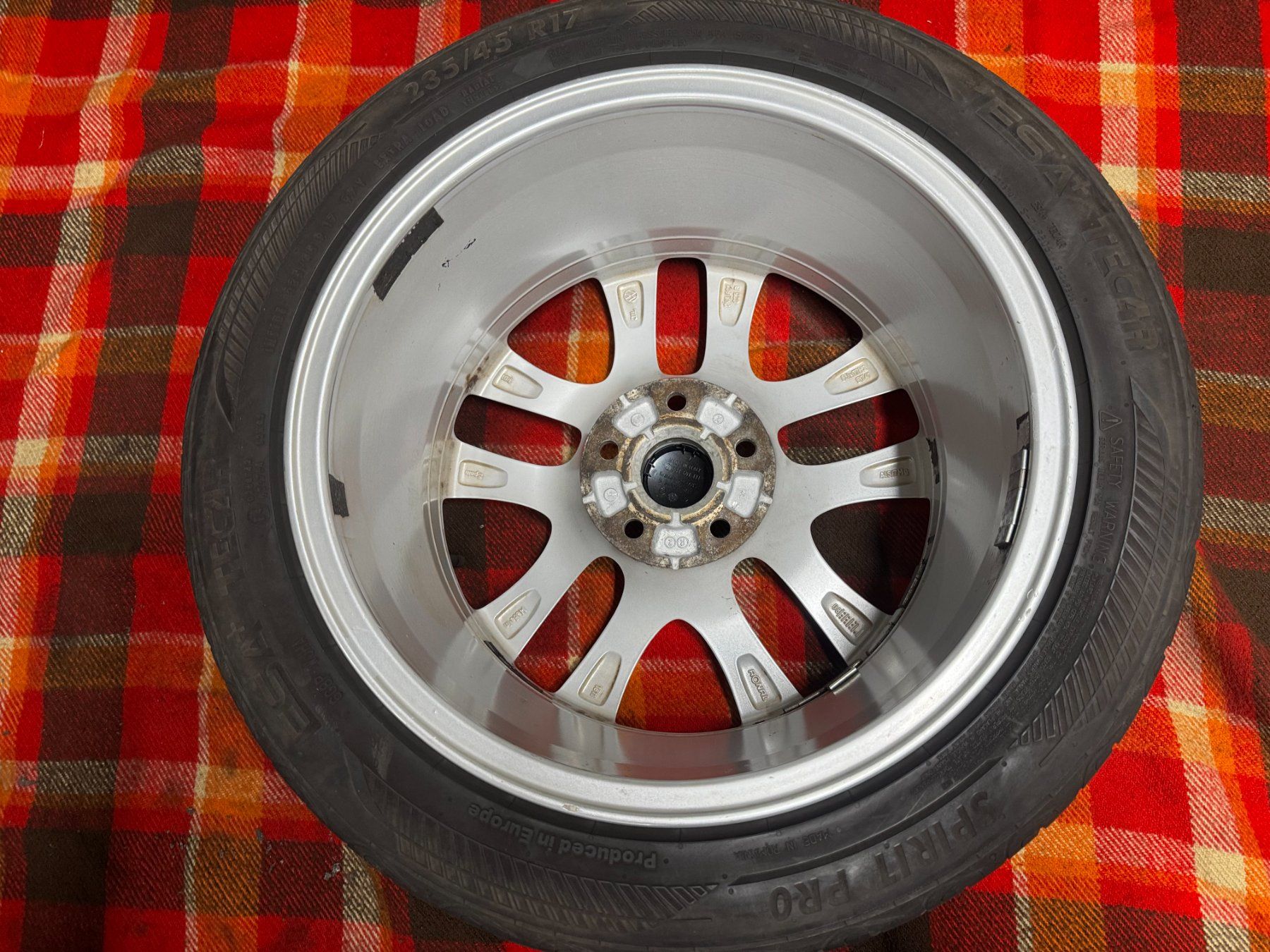 Volkswagen Pneumatici & Ruote complete: 4x Komplettrad Sommer VW Passat/Scirocco – Usato da Berneck venduto da garagekaufmann 2