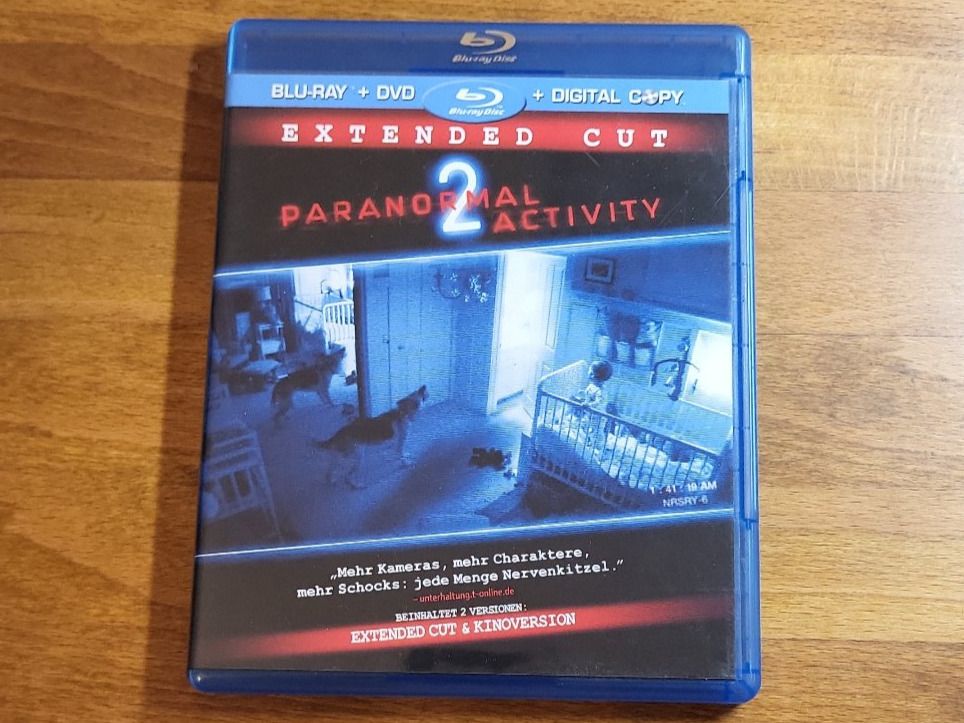 Tous les DVDs: Paranormal Activity 2 (2010) – D'occasion à Pfungen par Whitie