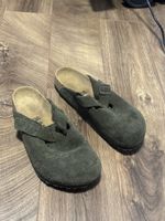 Birkenstocks Grösse 42 Green Suede