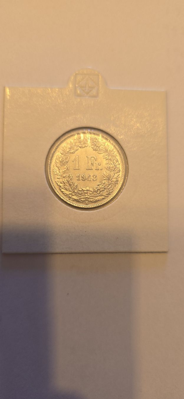 Tutti le monete: piece 1chf 1943 UNZ – Nuovo (secondo la descrizione) da Fribourg venduto da yan_z5fr