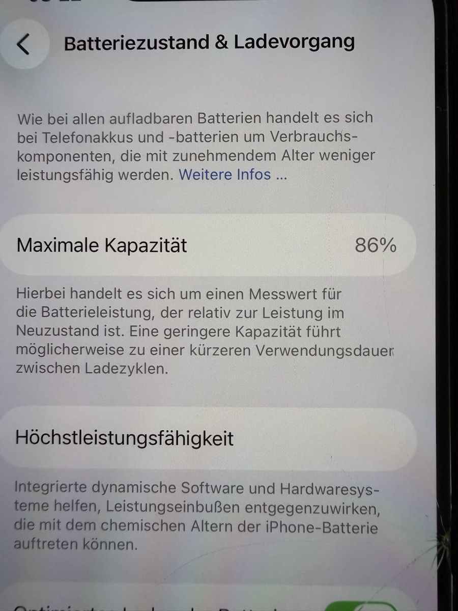 Apple Portables: Makelloses iPhone 13 128GB, midnight – D'occasion à Risch par Matze13 6