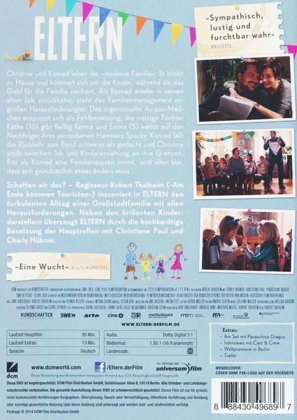 Tutti i DVDs: Eltern (2013) Robert Thalheim - DVD – Usato da Volketswil venduto da cinephilia 1