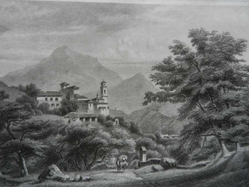 Gravures: Lugano Schloss Beroldingen – D'occasion à Risch par Rischli15 1