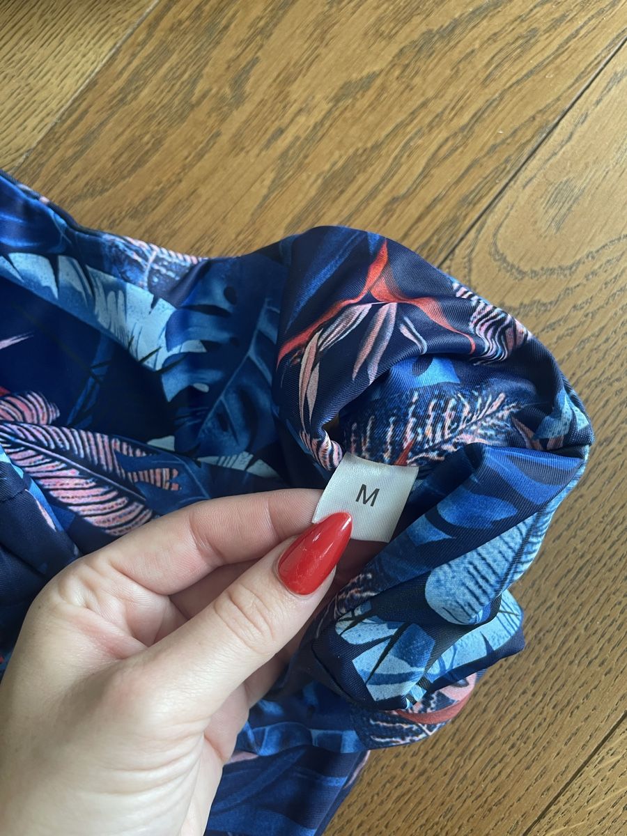 Badekleider & Bikinis: Wunderschönes Bikini in Blau mit Muster Gr M Neu – Neu (gemäss Beschreibung) aus Bassersdorf von Sandy456 3