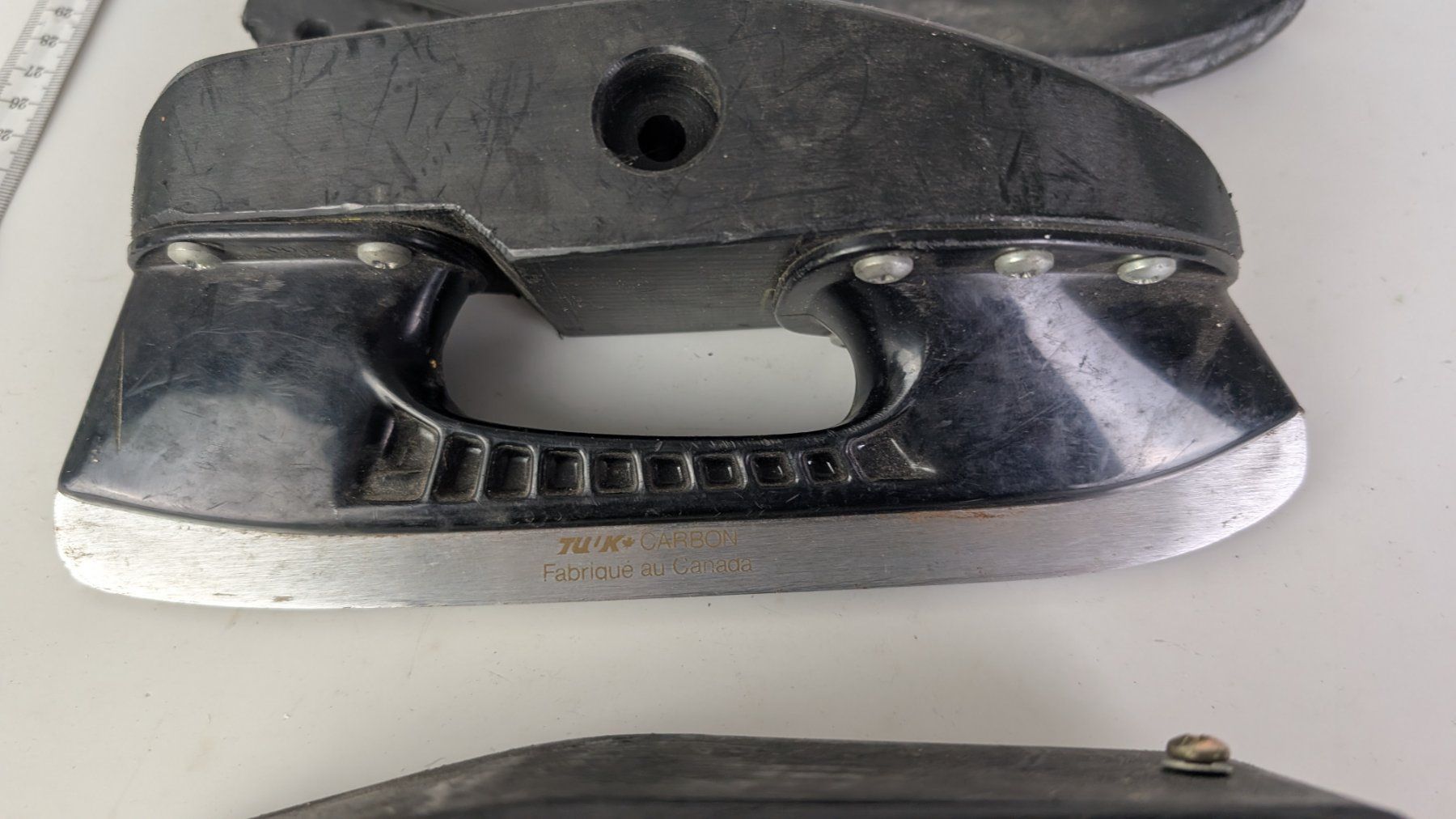 Bauer Pattini da ghiaccio: Bauer Tuuk Carbon Schlittschuh Kufen – Usato da Zürich venduto da axolottchen 4