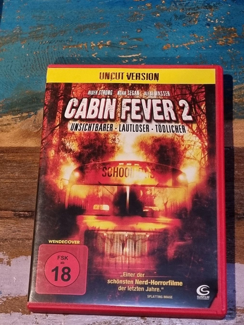 Tutti i DVDs: Cabin Fever 1 - 3, DVD Horror Trilogie Uncut – Usato da Winterthur venduto da Belzarek 4