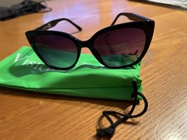 NEUE Sonnenbrille Vision Look, schwarz, neu mit Etui