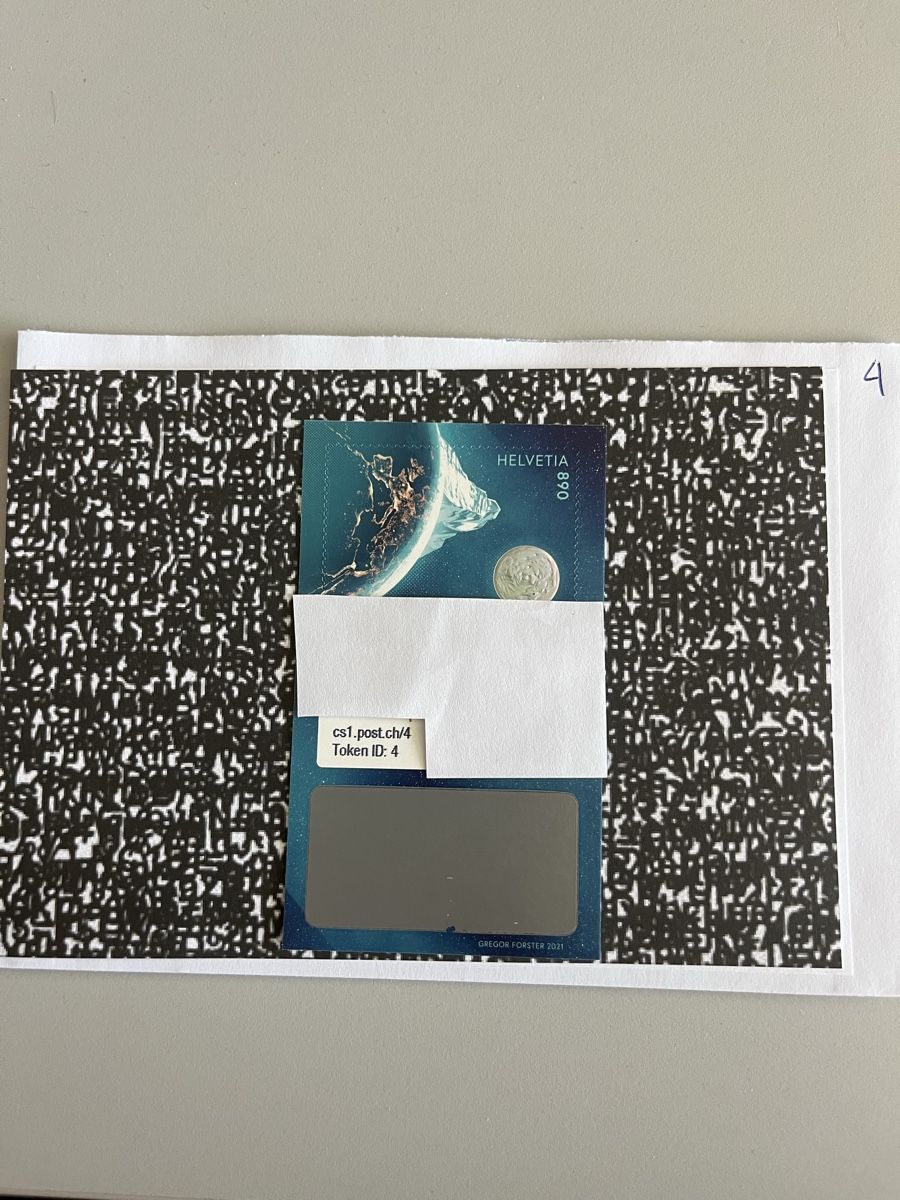 Tutti i francobolli: Swiss Crpyto Stamp 1.0 - ID 4 – Nuovo (secondo la descrizione) da Winterthur venduto da Davidloetscher