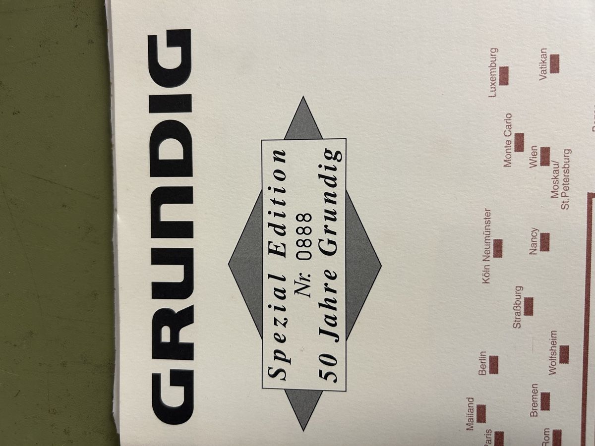 Grundig Radio: Grundig Heinzelmann Nachbau, – Usato da Riehen venduto da teagarden 4