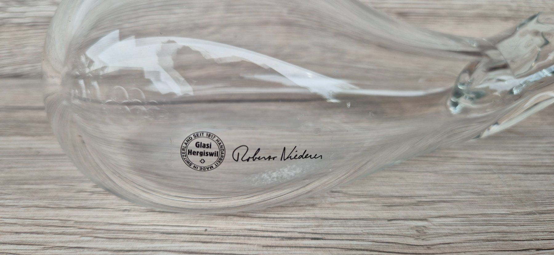Glasi Hergiswil Bicchieri: 4 Glasi Hergiswil Glas Enten – Usato da Neerach venduto da SilliS 2