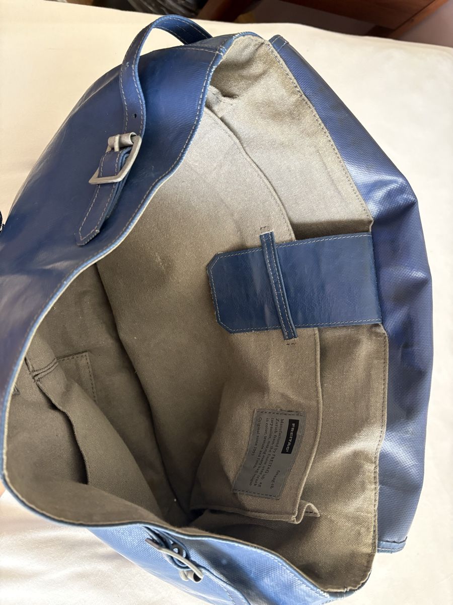 Freitag Sacs: Freitag R503 "Reference Linie" Tasche blau gebraucht – D'occasion à Basel par Sandra2109 3