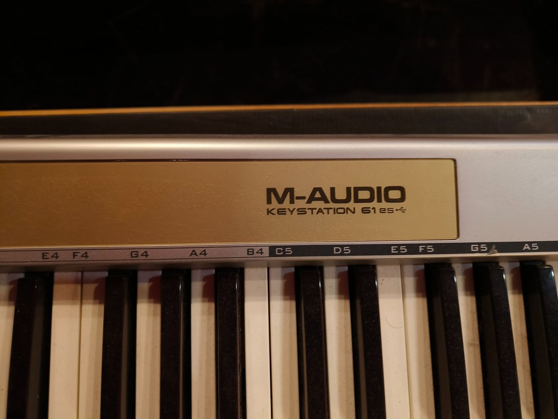 M-Audio Strumenti musicali: M-Audio Keystation 61 Semi-Weighted MIDI Controller Keyboard – Usato da Fribourg venduto da Kazanthul 1