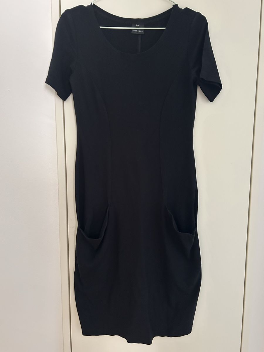 Vestiti: Schwarzes Kleid Eva Kyburz – Usato da Winterthur venduto da turmalina15