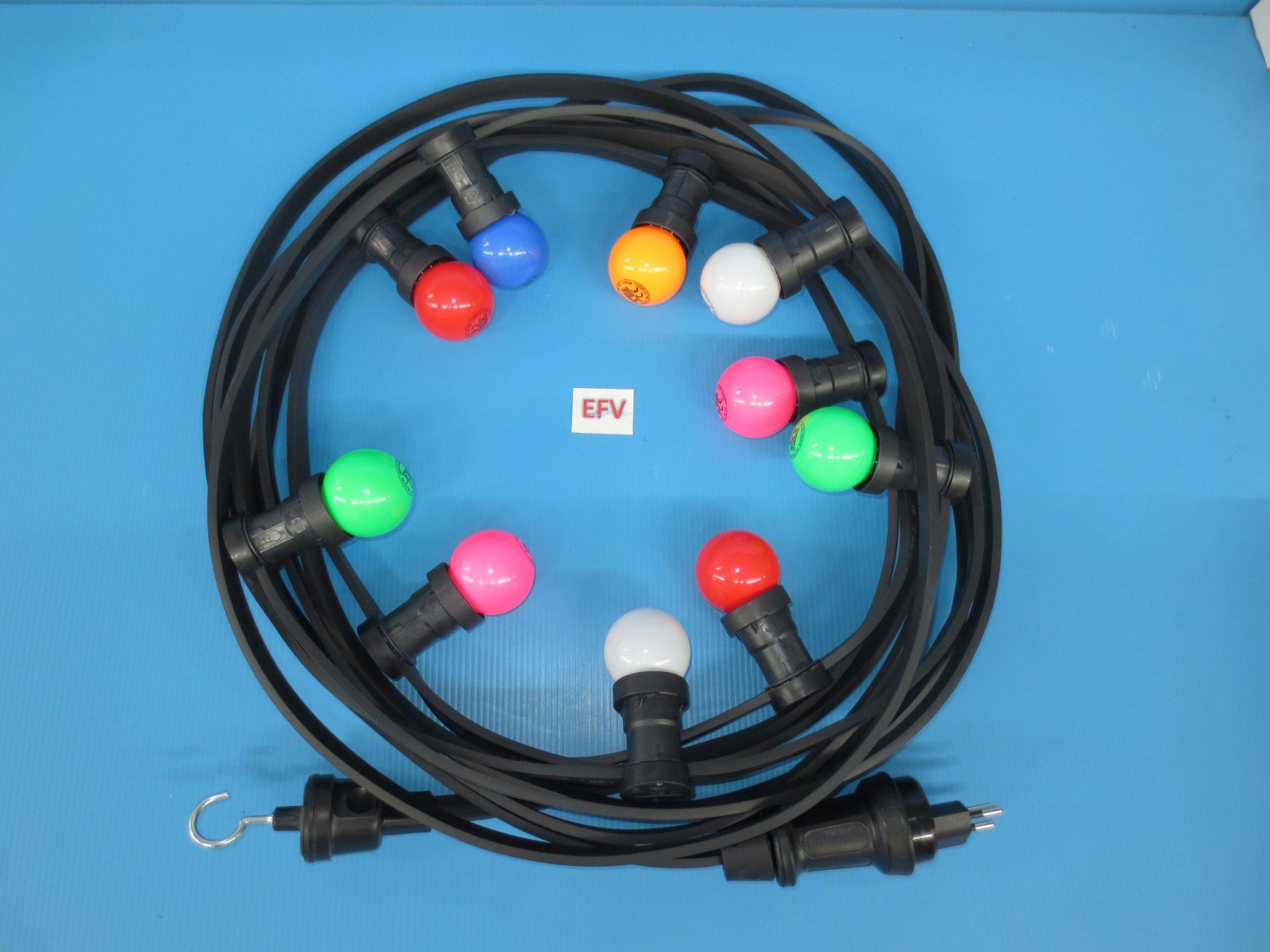 Lichterketten & Leisten: 20m Illu Lichterkette, mit LED vom Fachmann – Neu und originalverpackt aus Sulz LU von Elektrofachverkauf