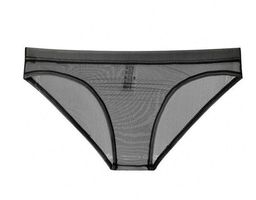 NEUER Herren Slip Mesh schwarz durchsichtig Gr. S - 222295