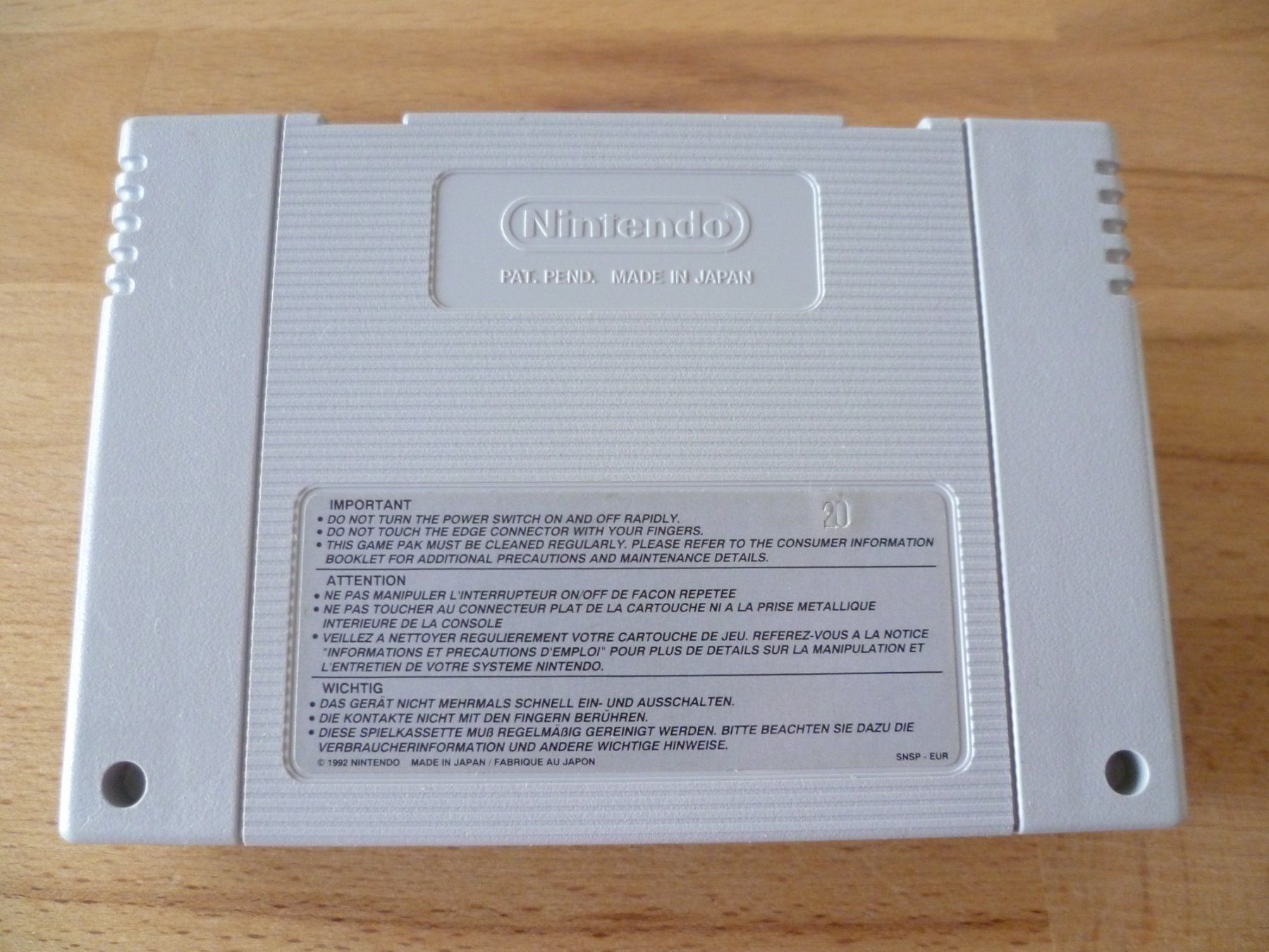Nintendo Giochi: Super Dropzone - Super Nintendo SNES – Usato da Thalwil venduto da ranx 1