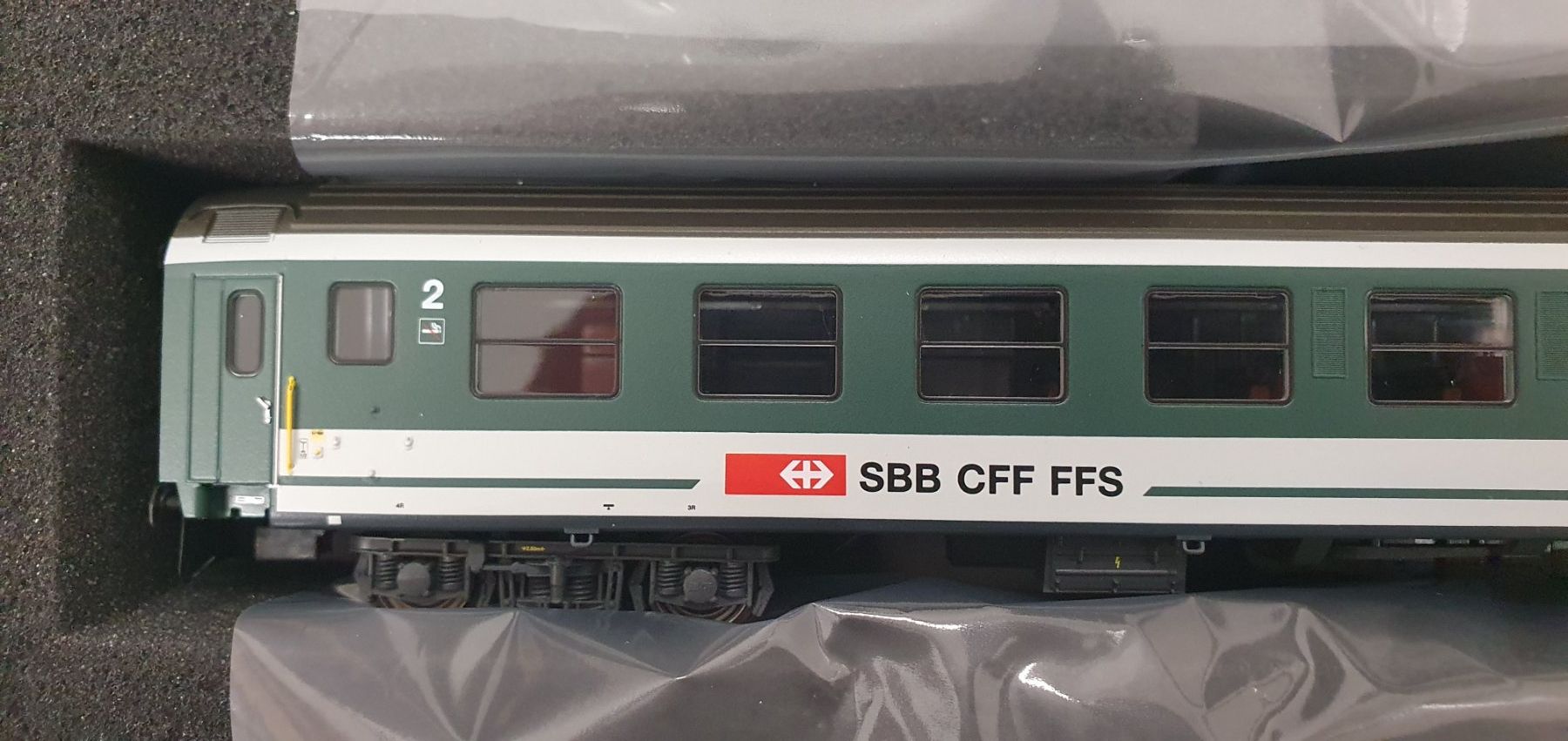 LS Models Modellini di ferrovie: LS Models 47214 SBB Set UIC-X Bpm RIC – Nuovo e nell'imballaggio originale da Würenlos venduto da juruth 5