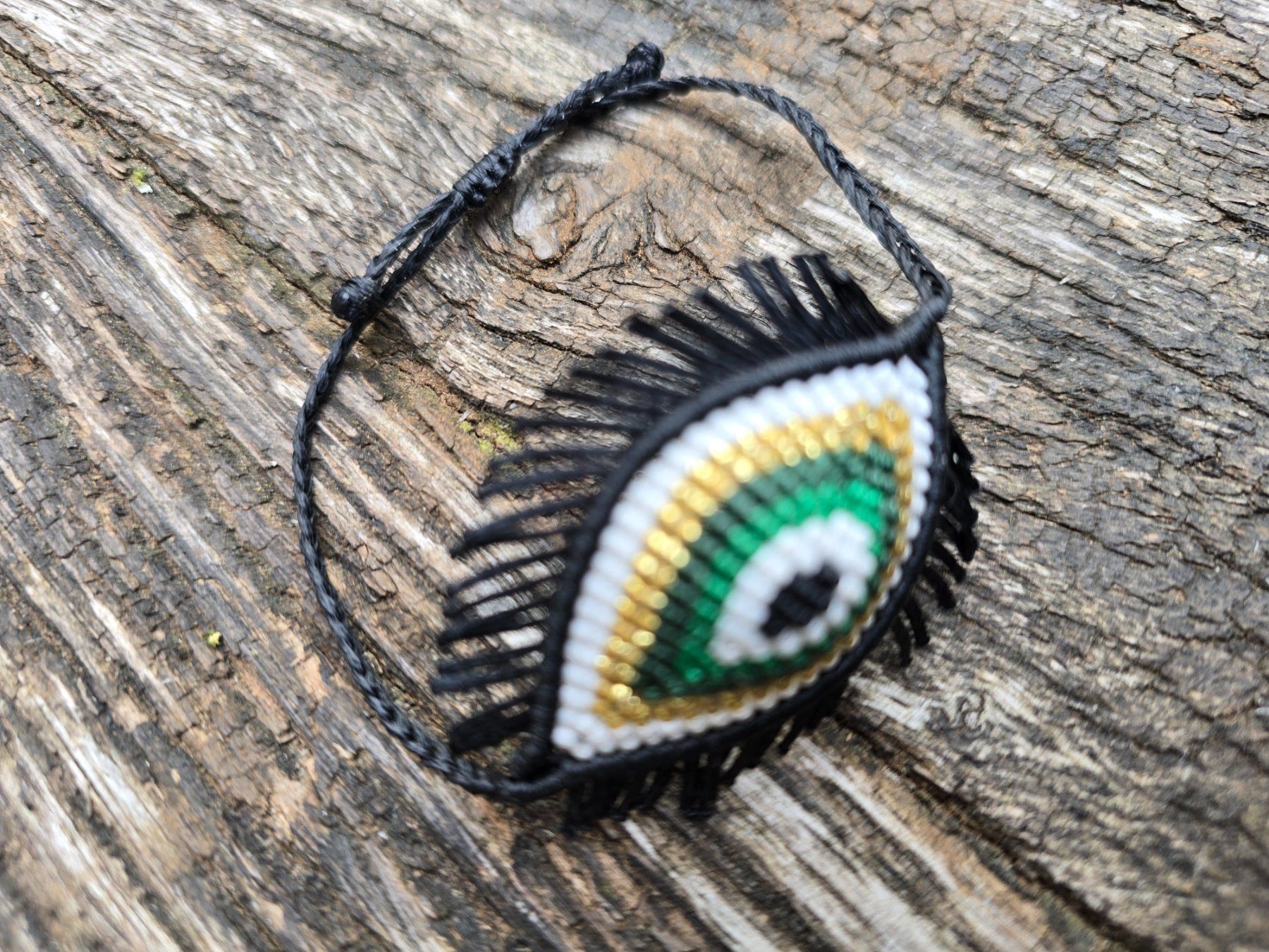 Armbänder & -reifen: Armband "EYE" schwarz-Sale – Neu (gemäss Beschreibung) aus Romanshorn von Rachacha 1
