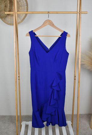Marina Kleid, Gr.36/38, elegant, mit Volants