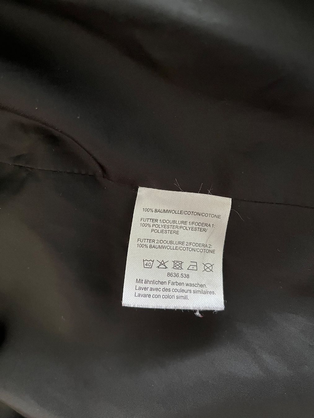Ellen Amber Giacche: Veste longue mi-saison taille 38 – Usato da Le Crêt-p-Semsales venduto da staglione69 2