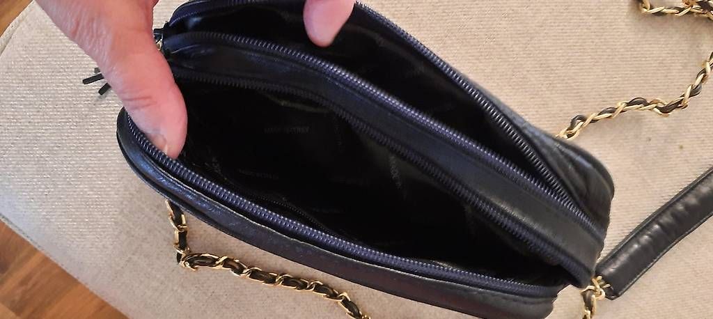 Borse da donna: Kleine Blaue Leder Handtasche – Usato da Zürich venduto da Accuchek 3