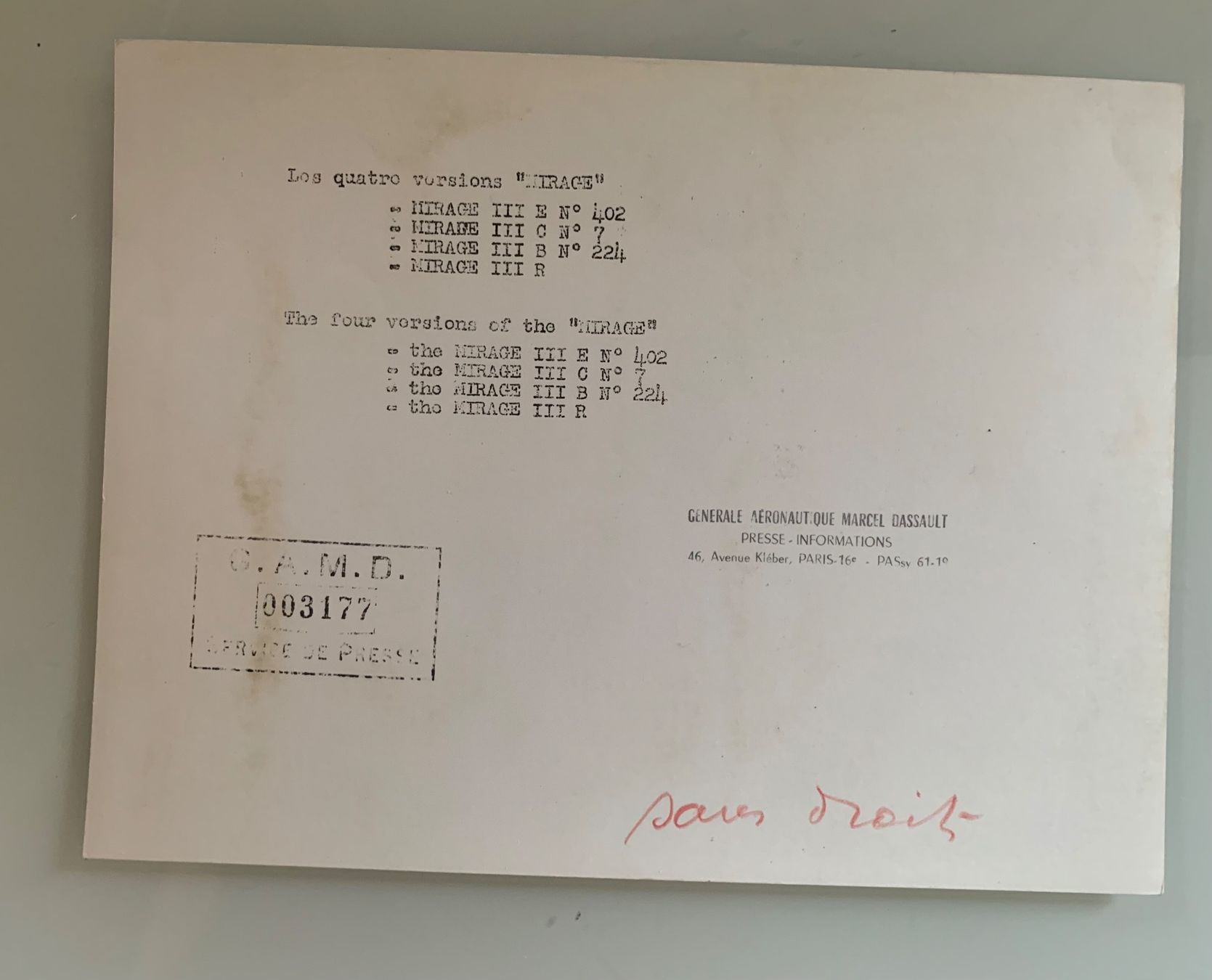 Foto & Immagini: Foto Formationsflug von 4 Mirage Versionen – Usato da Bern venduto da Artbrokerswitzerland 1