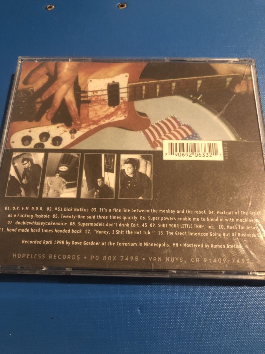 CD: Dillinger Four - Midwestern Songs Punk CD – Usato da Flaach venduto da rubo7 3